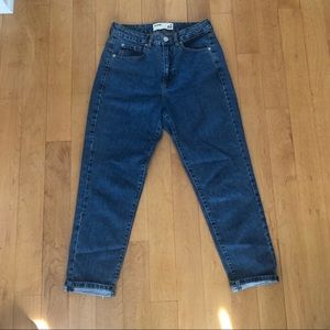 high waisted Garage jeans